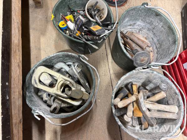 Blandade redskap/verktyg