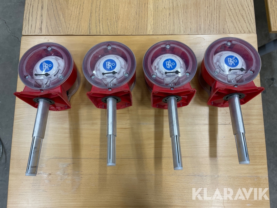 Rök/kanaldetektor 4 st Bevent Rasch