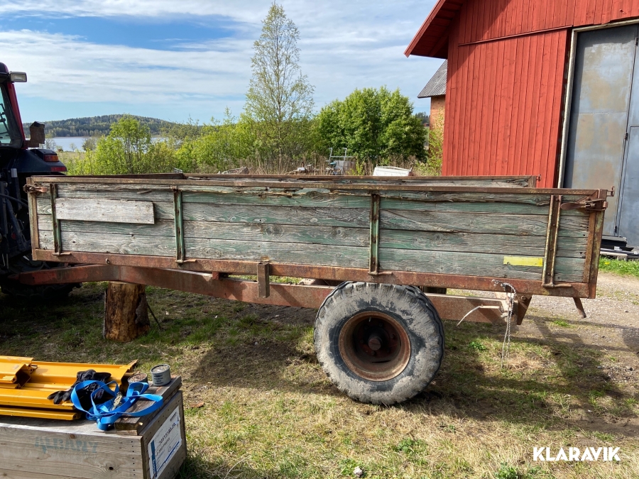 Tippvagn för traktor 