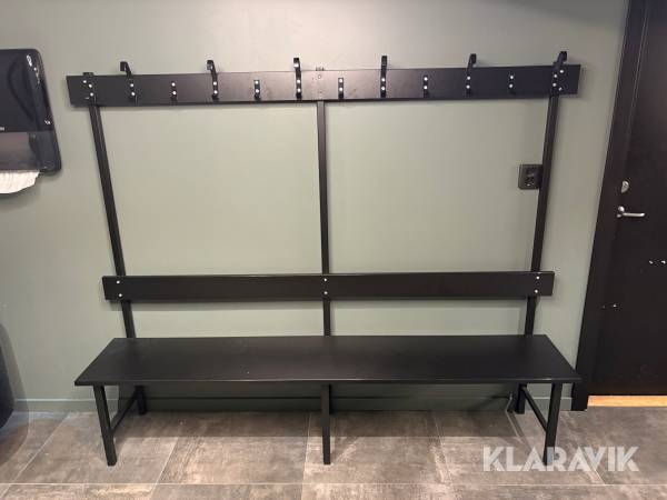Omklädningsbänk Mio Public 4st