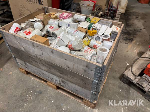 Pall med blandade filter