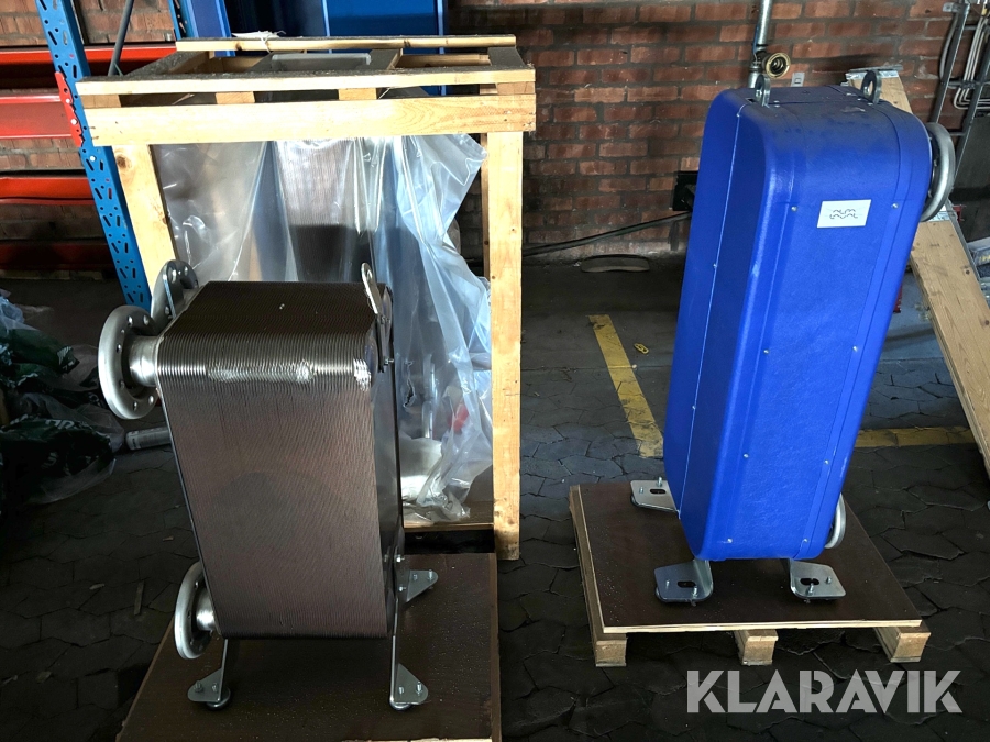 Plattvärmeväxlare Alfa Laval 3st