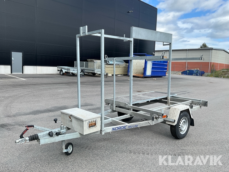 Personbilssläp/ställningssläp Nordic Proline
