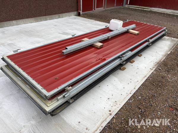 Vikport Prido med gångdörr 4,5x5 m