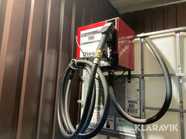 Pump till bla IBC tank Piusi Cube 56