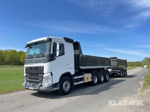 Tippbil Volvo FH500 med jigg