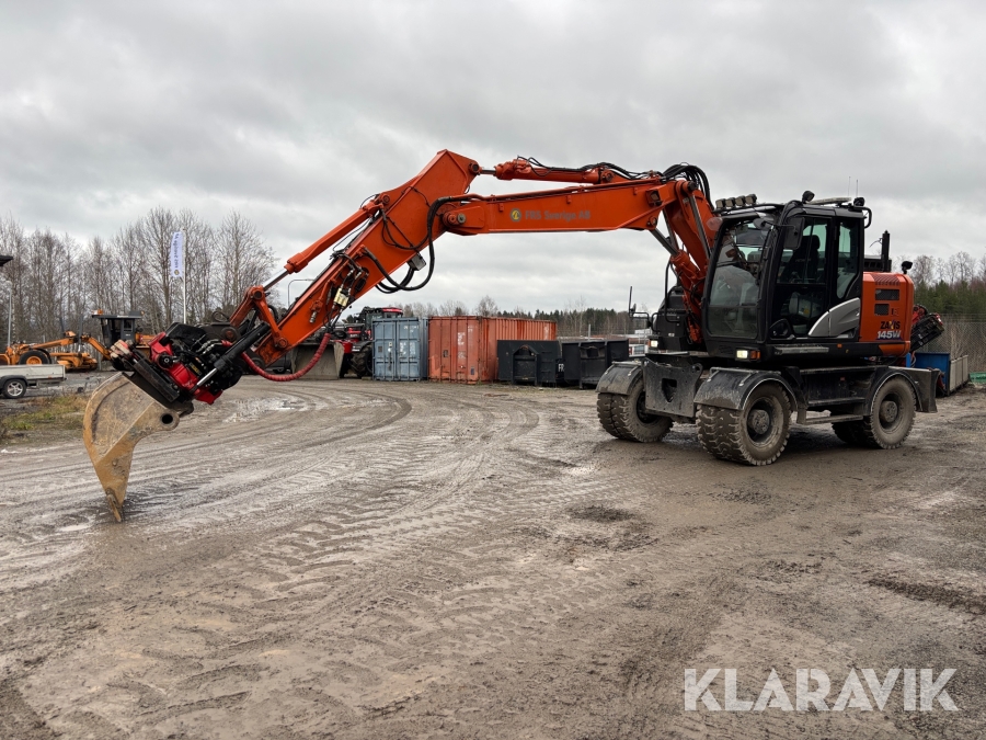 Hjulgrävare Hitachi ZX145W-6
