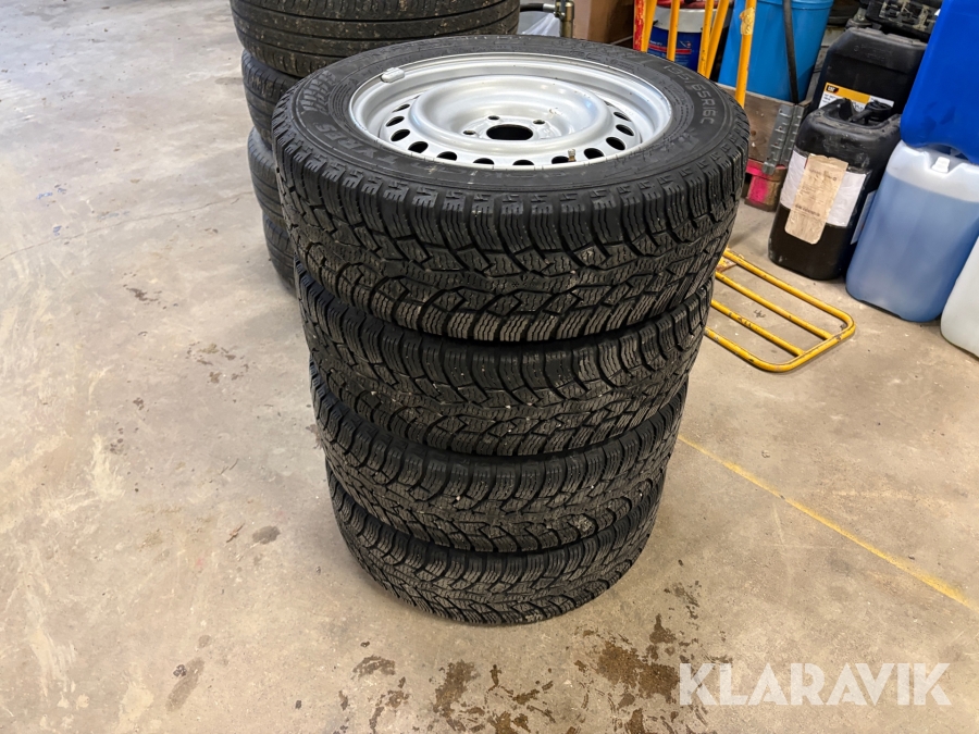 Vinterhjul Hakkapeliitta Cr4 195/65r16c 4 st