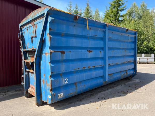 Lastväxlarcontainer CMT 40m3