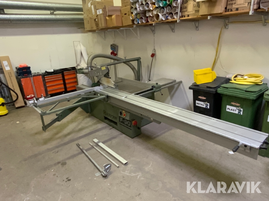 Såg Altendorf F-90 med spånsug