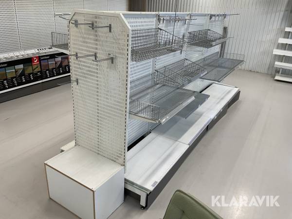 Butiksinredning 4 sektioner