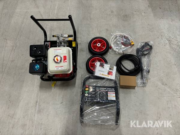 Bensindriven högtryckstvätt 6,5 hk Hüttenberg HT-170B