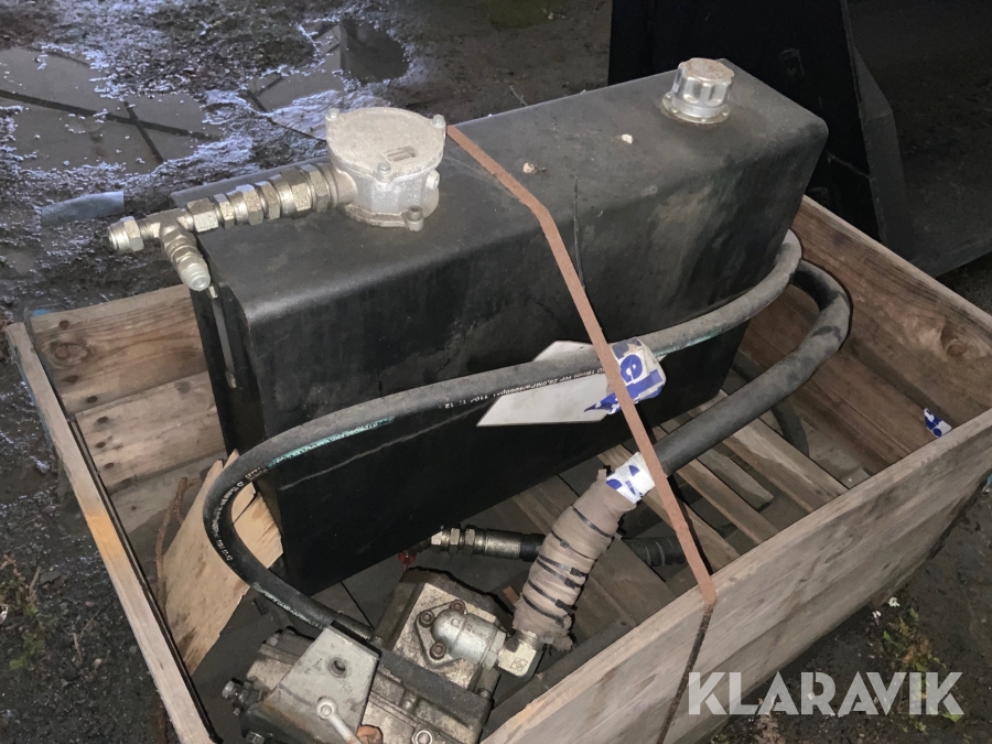 Traktordrivet hydraulsystem