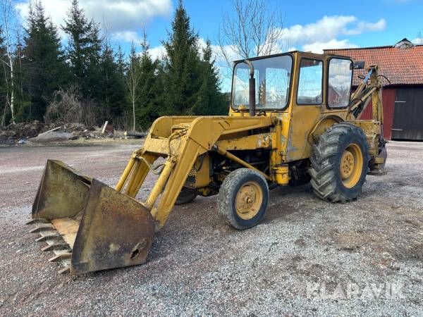 Traktorgrävare Massey Ferguson 205