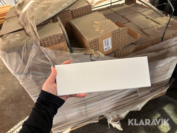 Kakel Golvabia Vide vit blank