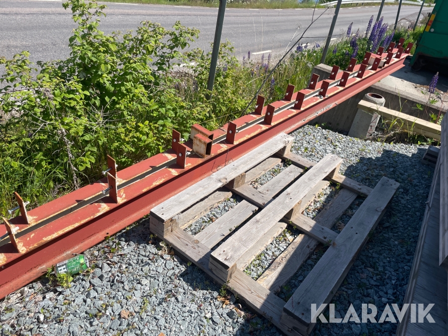 2 stycken stålbalkar HEA 160