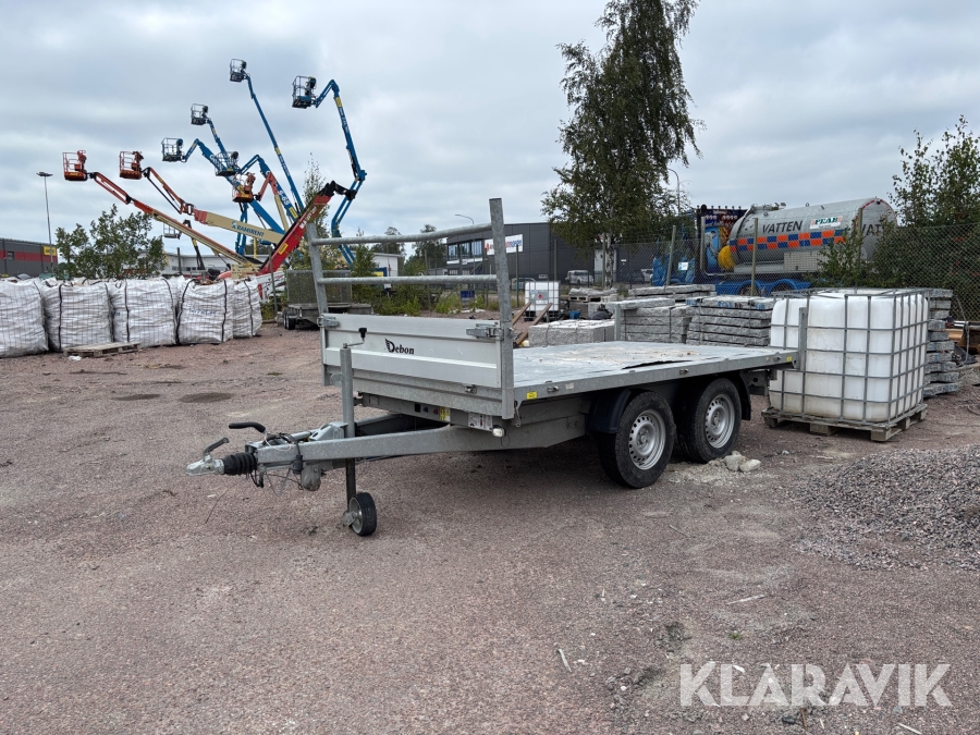 Tippsläp Cheval Liberté Debon PW3.0E