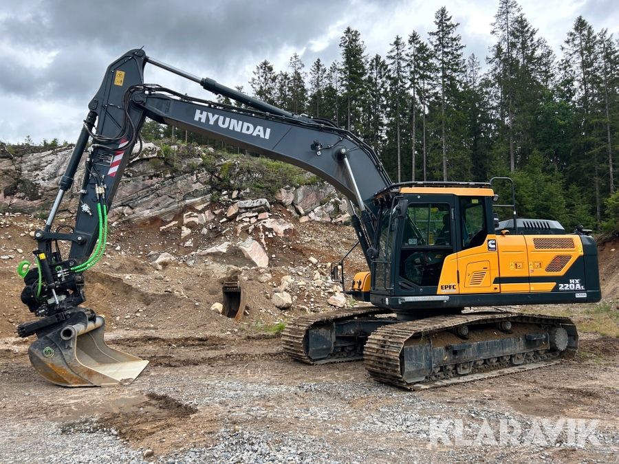 Bandgrävare Hyundai HX 220 AL