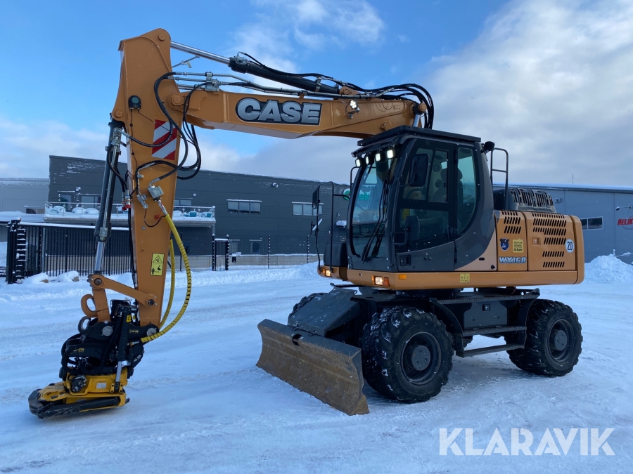 Grävmaskin Case WX168