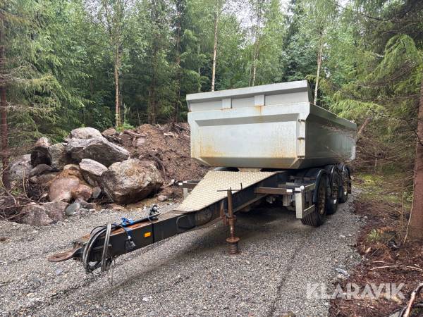 Grussläp Sörling/ Ilsbo TI-3K 24T Dumperkärra
