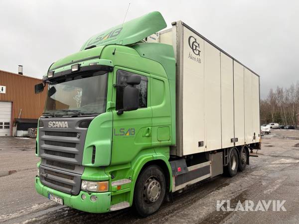 Lastbil Scania R 480 kylbil