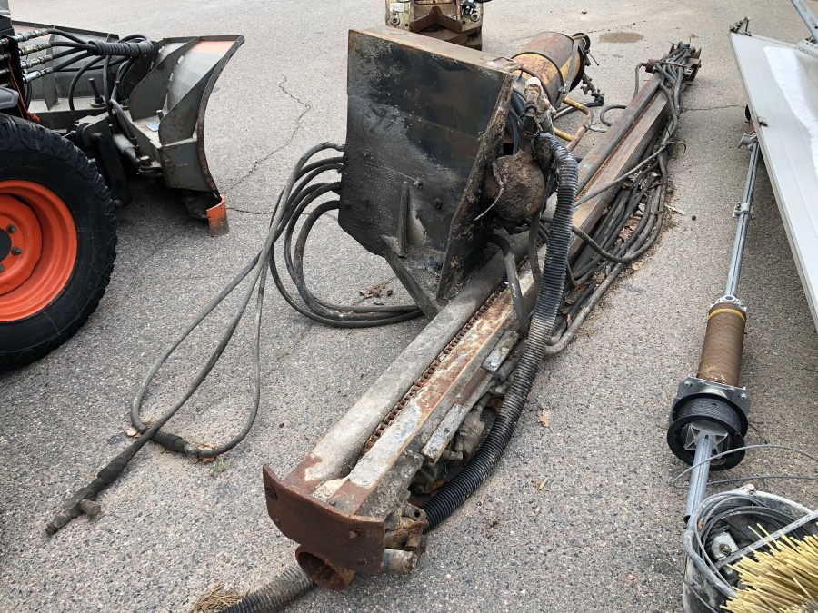 Borrigg till grävmaskin