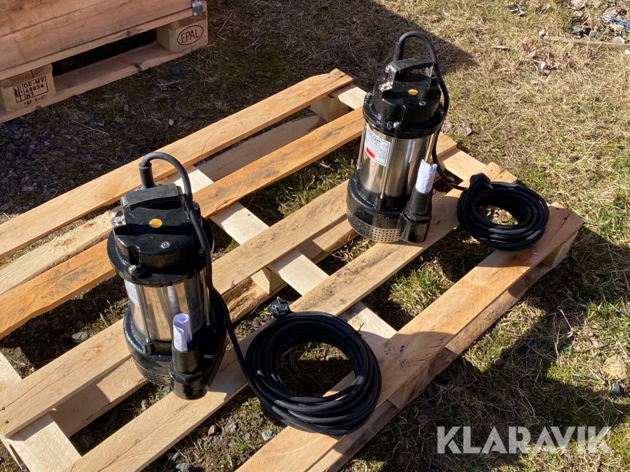 Dränkbar pump 2 st BAGA