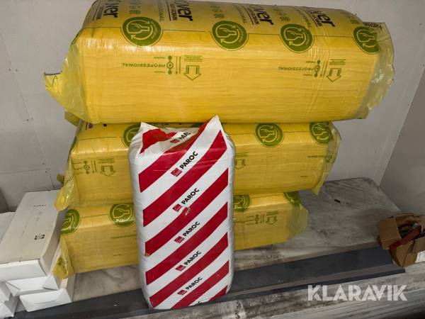 Isolering 95mm 3st + lösull