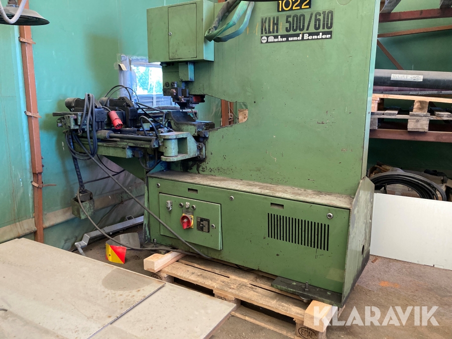 Automatstans Mubea Muhr und bender KLH500/610