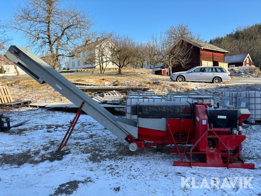 Vedmaskin Palax 600 Combi