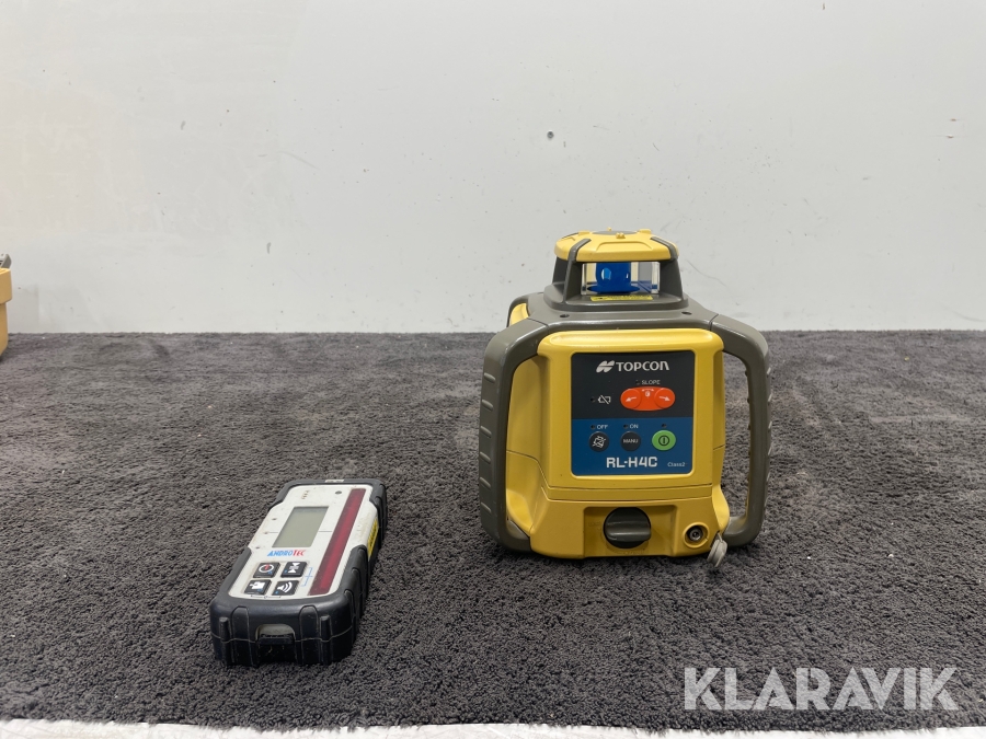 Planlaser & lasermottagare Topcon, Androtec RL-H4C, MTR125RF