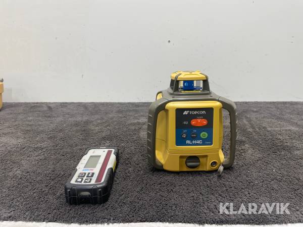 Planlaser & lasermottagare Topcon, Androtec RL-H4C, MTR125RF