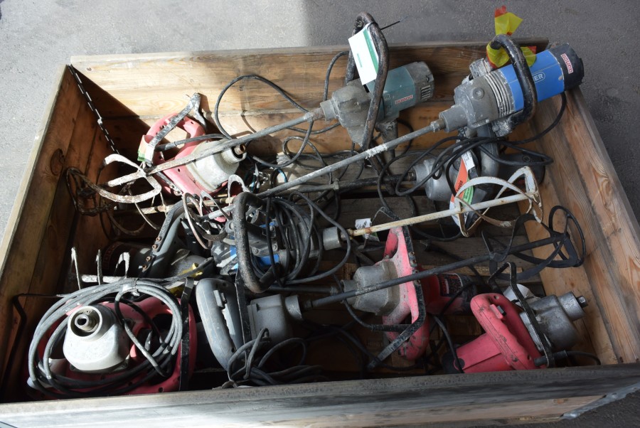 Betongblandare / spackelblandare visp