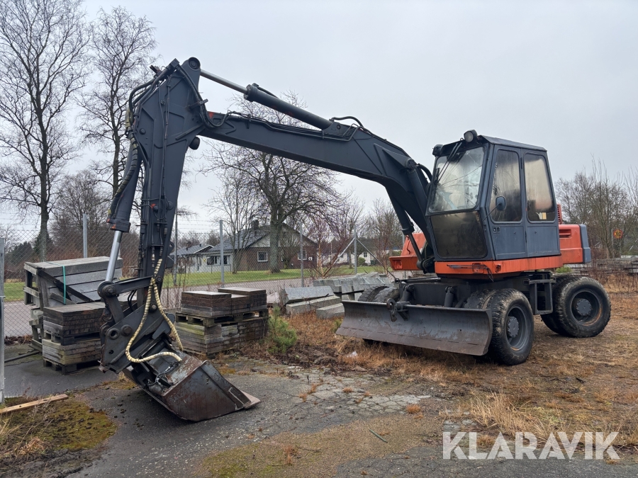 Grävmaskin Atlas 1302 E med tiltrotator & redskap