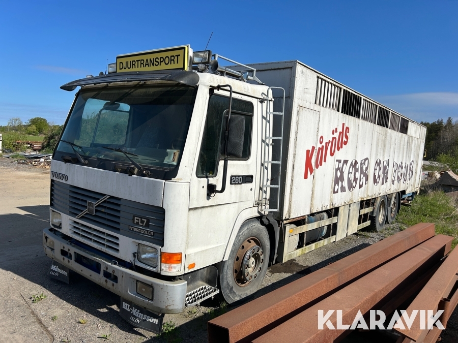 Djurtransport Volvo FL 260