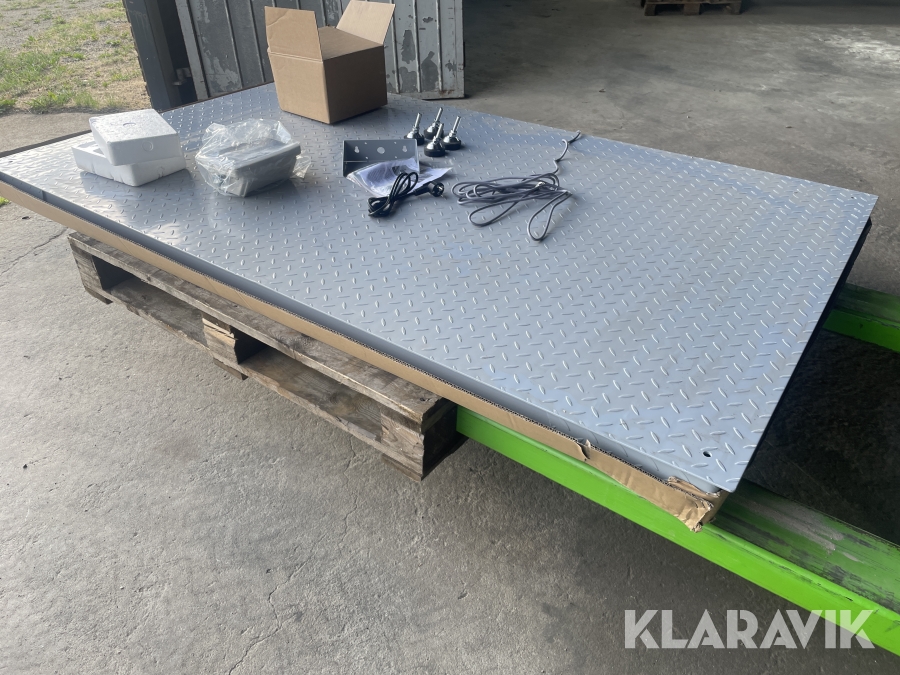 Djurvåg 1,2 x 2m upp till 3000 kg (Ny)