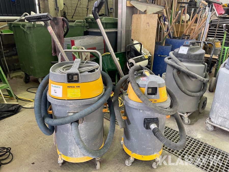 Våtsug 2st Ronda 500, 300