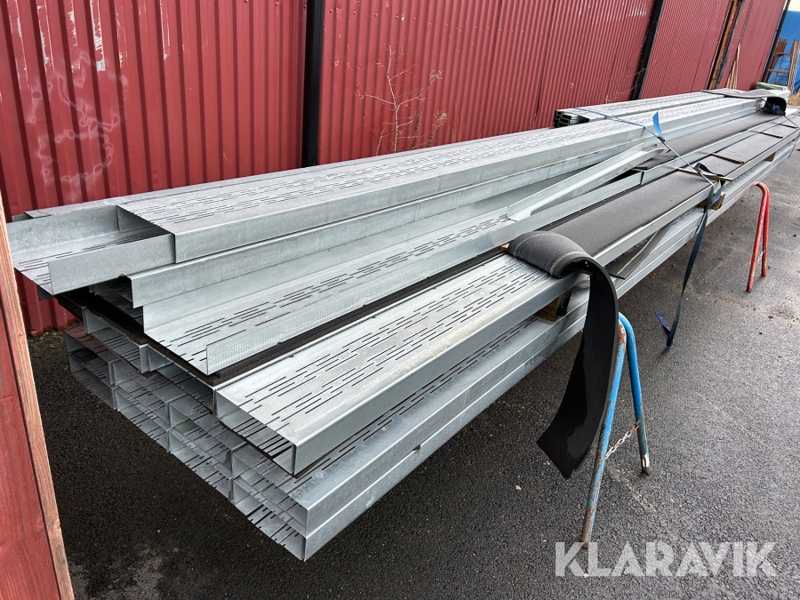 Stålreglar ca 30 st