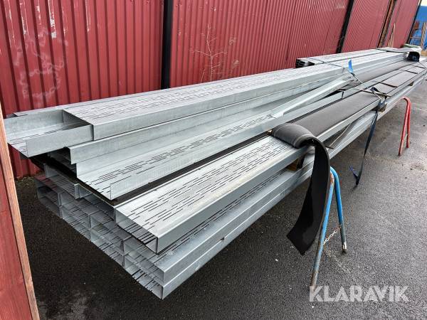 Stålreglar ca 30 st