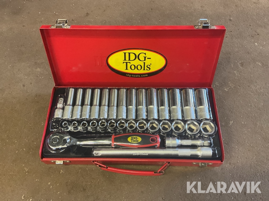Hylsnyckelsats 3/8 IDG-Tools