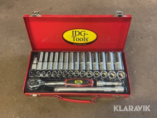 Hylsnyckelsats 3/8 IDG-Tools