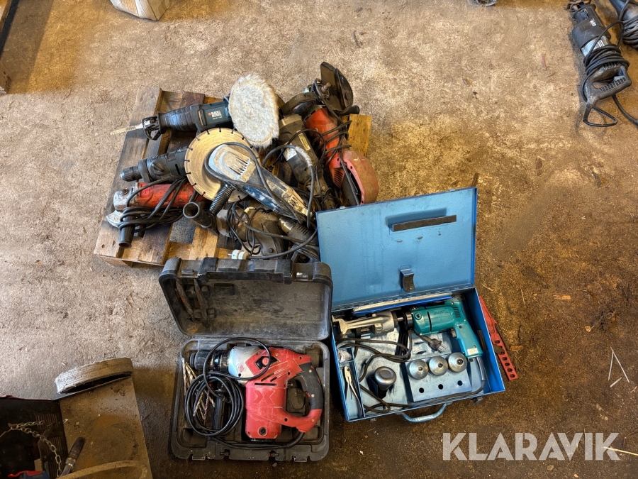 Diverse handverktyg 10st