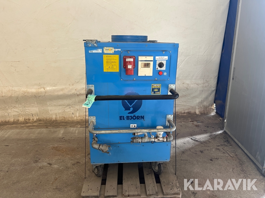 Hetvattenfläkt El-Björn TF50HV