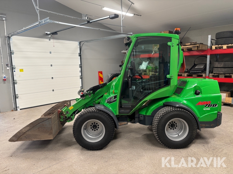 Kompaktlastare Avant 760i Optidrive