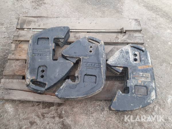 Frontvikter 6 st Case IH 45 kg/st
