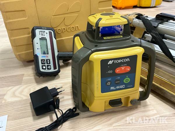 Planlaser Topcon RL-H4C kalibrerad
