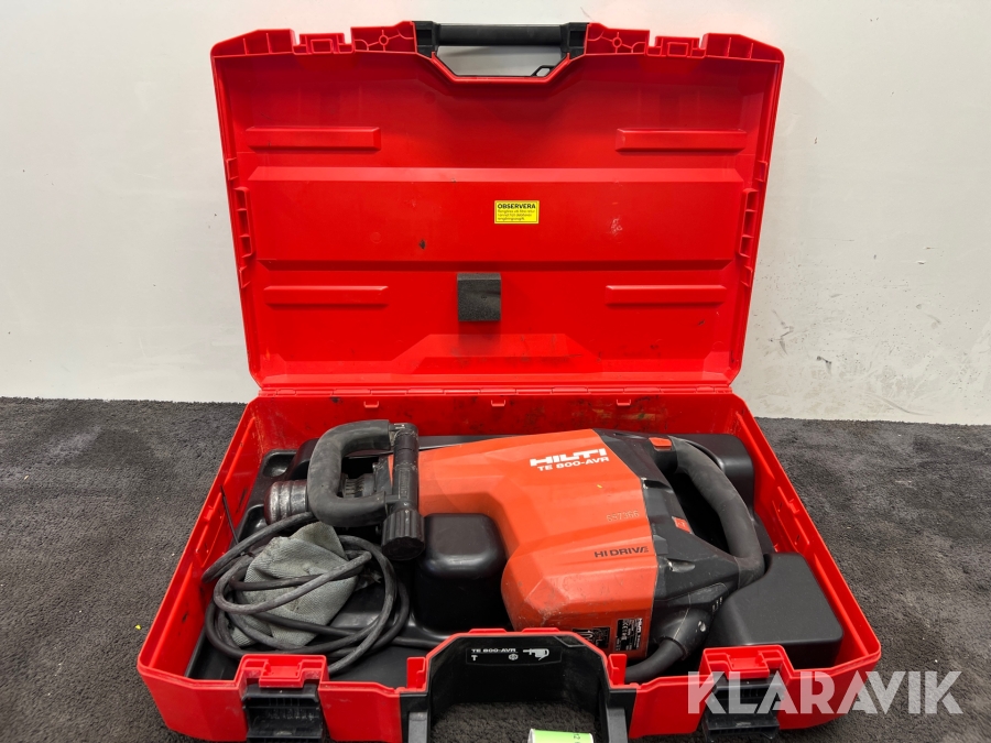 Mejselhammare Hilti TE 800 AVR