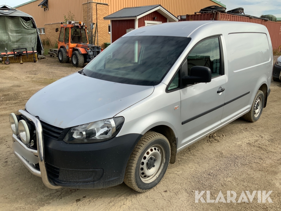 Pickup Volkswagen Caddy 2,0 TDI 4WD med enkel lådinredning 
