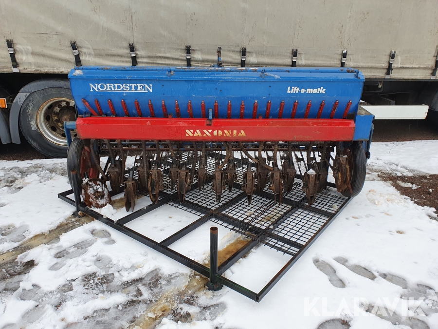 Såmaskin Nordsten Skivbillar