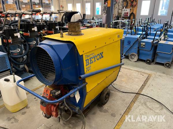 Luftvärmare värmeväxlare Thermo Betox 700